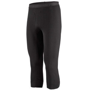 Patagonia Capilene Thermal Weight Boot Length Bottoms Men's in Black